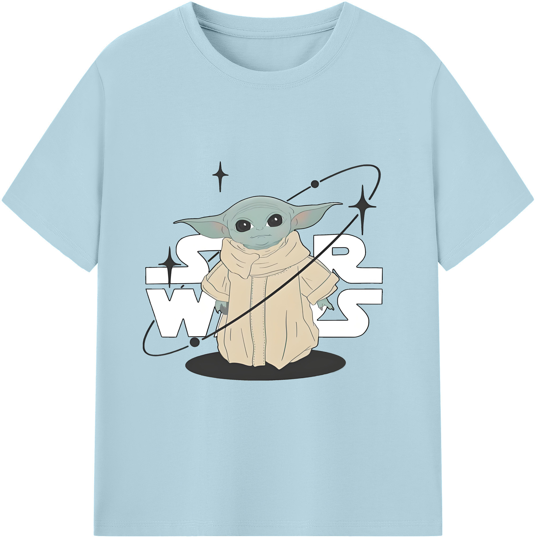 （画像用） スター・ウォーズ Star Wars 綿100％半袖Tシャツ（フロントプリント）